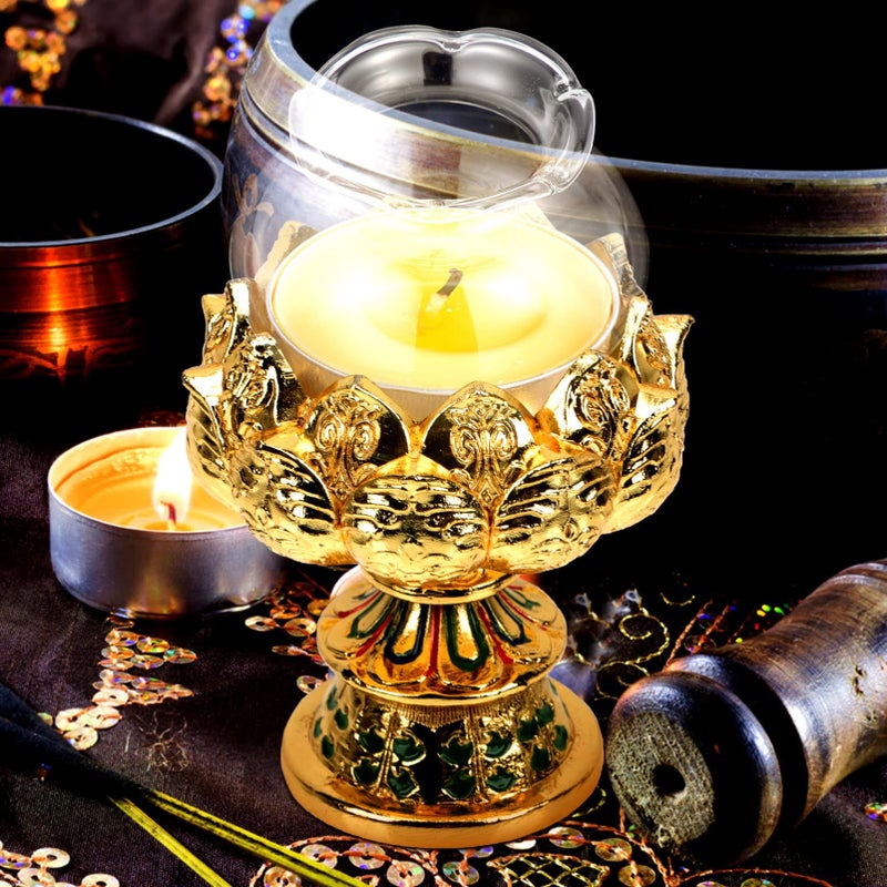 Glass Kerosene Lamp Cover 2 Pack Protective Indoor Use Smooth Retro Installation - Image 4