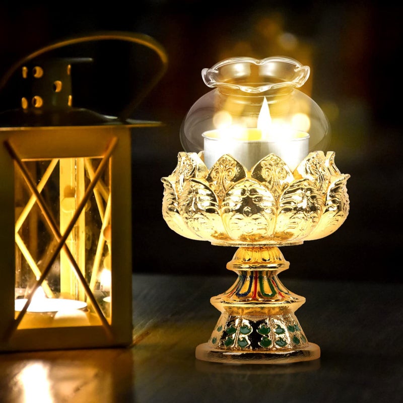 Glass Kerosene Lamp Cover 2 Pack Protective Indoor Use Smooth Retro Installation - Image 3
