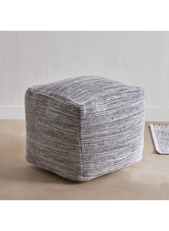 Home Box Madison Handmade Cotton Pouf 45 x 45 x 40 cm