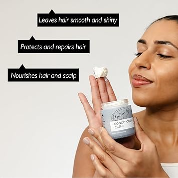 UpCircle Conditioner Crme with Rosemary Oil Vitamin E Gentle Formulation To Repair Protect Bamboo Extract Orange Peel Natural Vegan CrueltyFree - Image 3