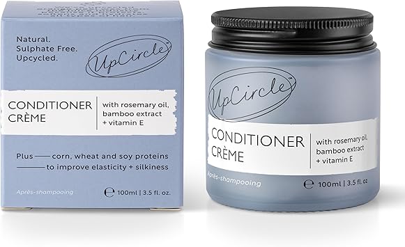 UpCircle Conditioner Crme with Rosemary Oil Vitamin E Gentle Formulation To Repair Protect Bamboo Extract Orange Peel Natural Vegan CrueltyFree - Image 2