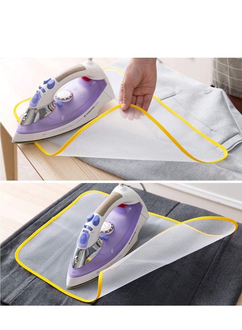 Barakah Protective Ironing Mesh, 5 Pcs Heat Resistant Cloth Insulation Pad Home Mat, for Scorch-Saving Protector Mesh - Image 5