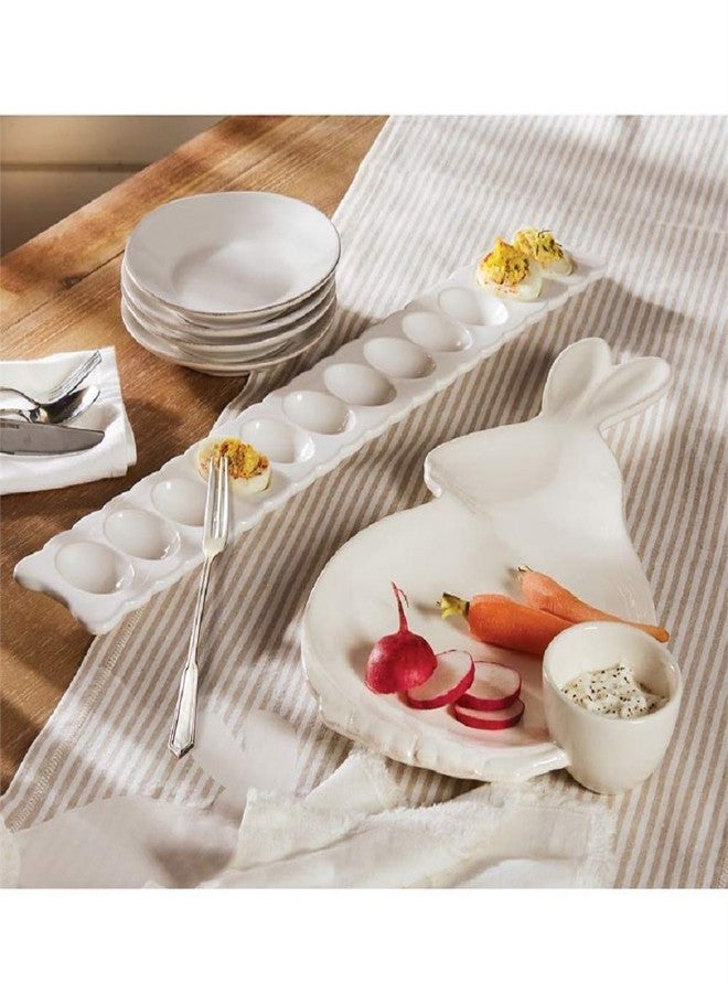 Mud Pie Deviled Egg Long Tray Set - Image 5