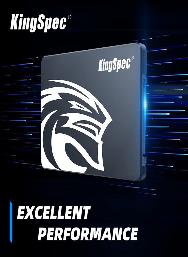 KingSpec 512GB 2.5 Inch SATA Hard Drive Internal SSD SATA 3 Internal SSD 3D NAND Flash, 2.5 Inch Compatible with Desktop/Laptop - Image 5