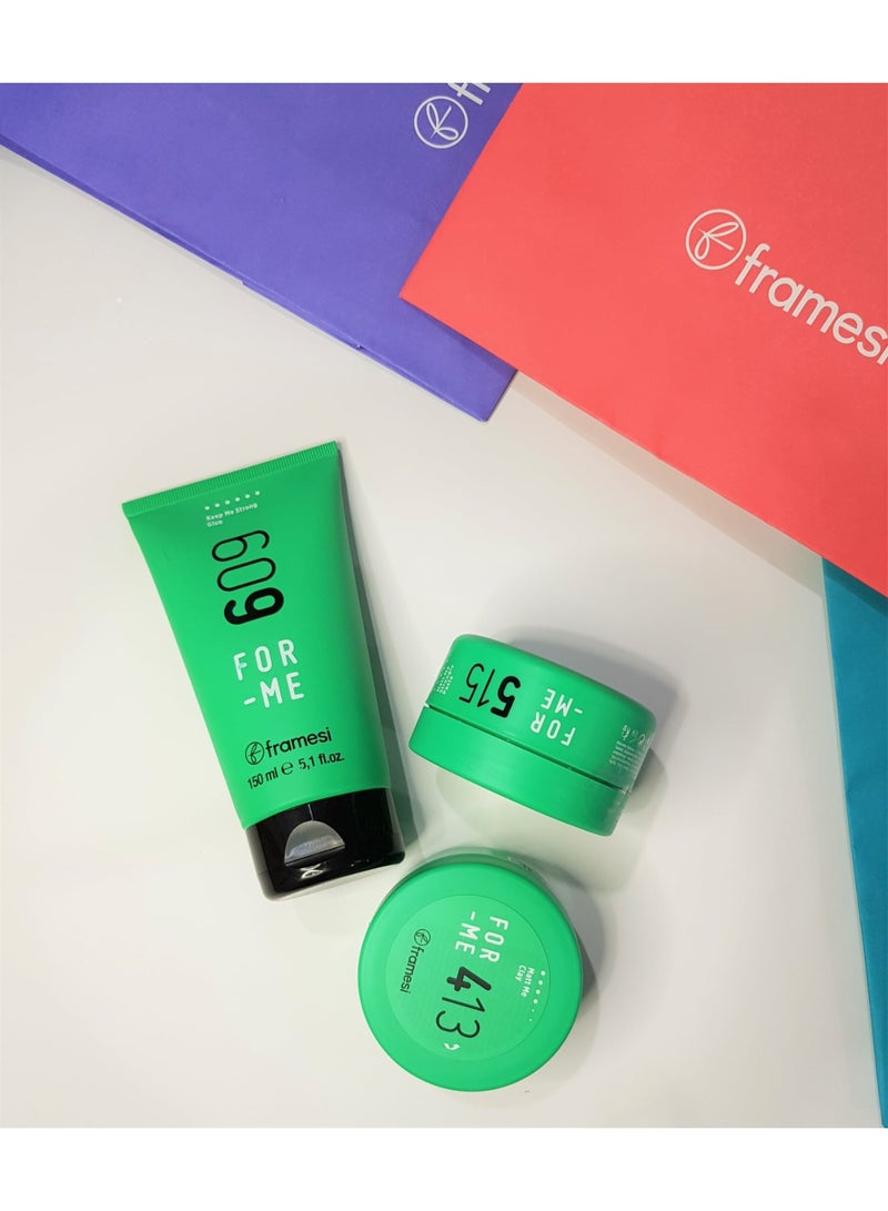 Framesi Morphosis Framesi FOR-ME 609 Keep Me Strong Hair Glue Gel 150ml — Extreme Hold, High Definition Sculpted Styles, Alcohol-Free, Lavender Scent - Image 3