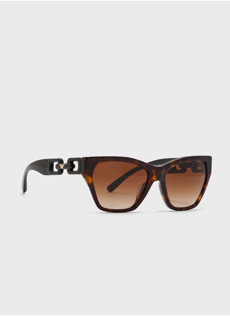 EMPORIO ARMANI 0Ea4203U Cateye Sunglasses  - Image 1