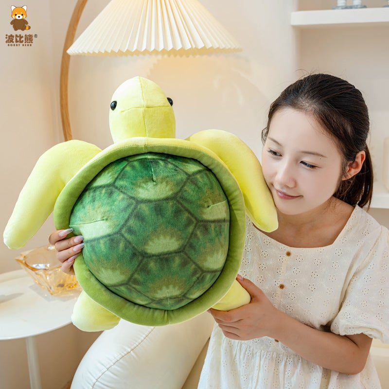 Bobbi Bear Creative Soft Cute Turtle Plush Toy - Image 4