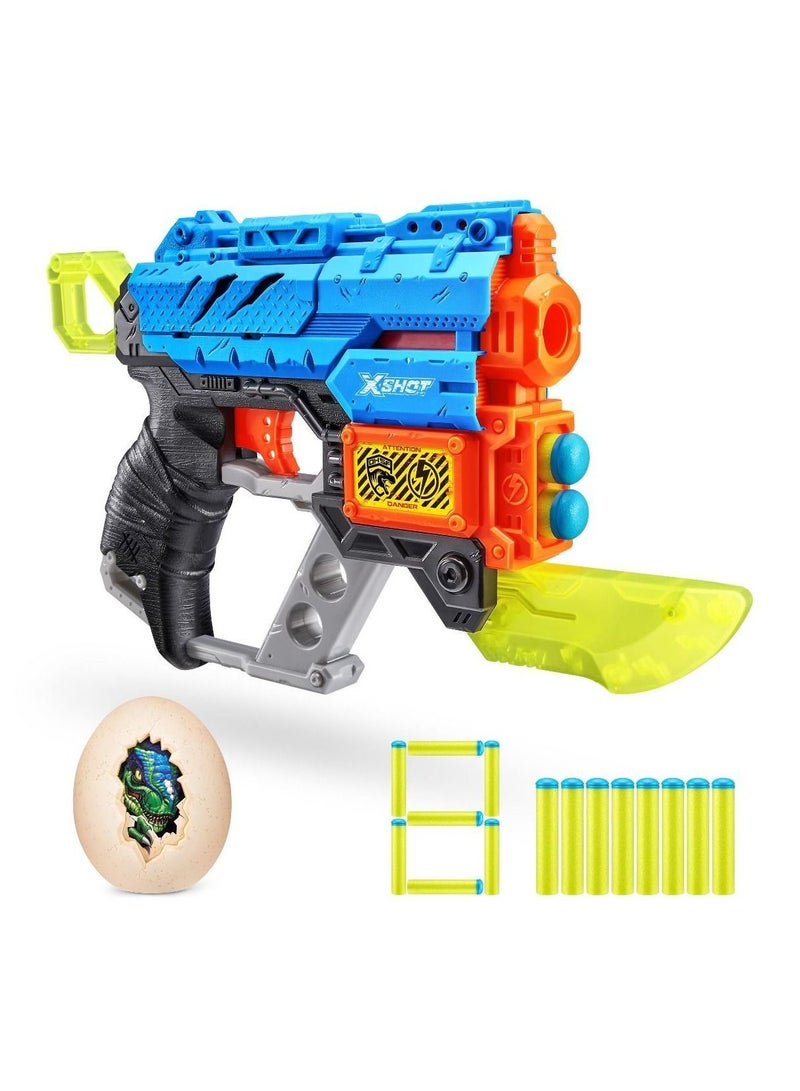 x_shot دينو أتاك إكستنكت بلاستر 8 سهام / 1 بيضة - Image 1