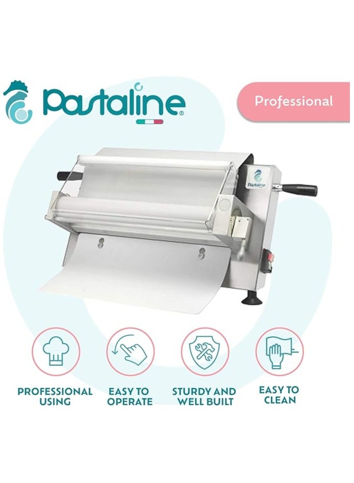 Maxy Sfogly NSF Electric Dough Sheeter, Perfect for processing sweet icings. Ideal for modelling chocolate and marzipan,puff pastry,short crust pastry  - Image 5