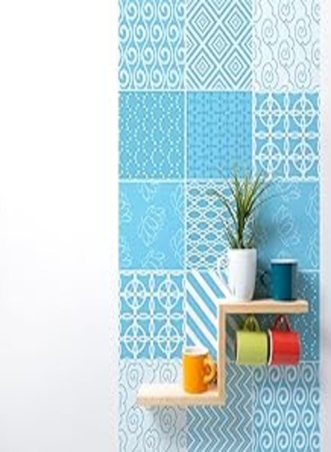 Decorative vinyl wall tiles - Kamakura (30Pcs 15x15cm per piece) 
