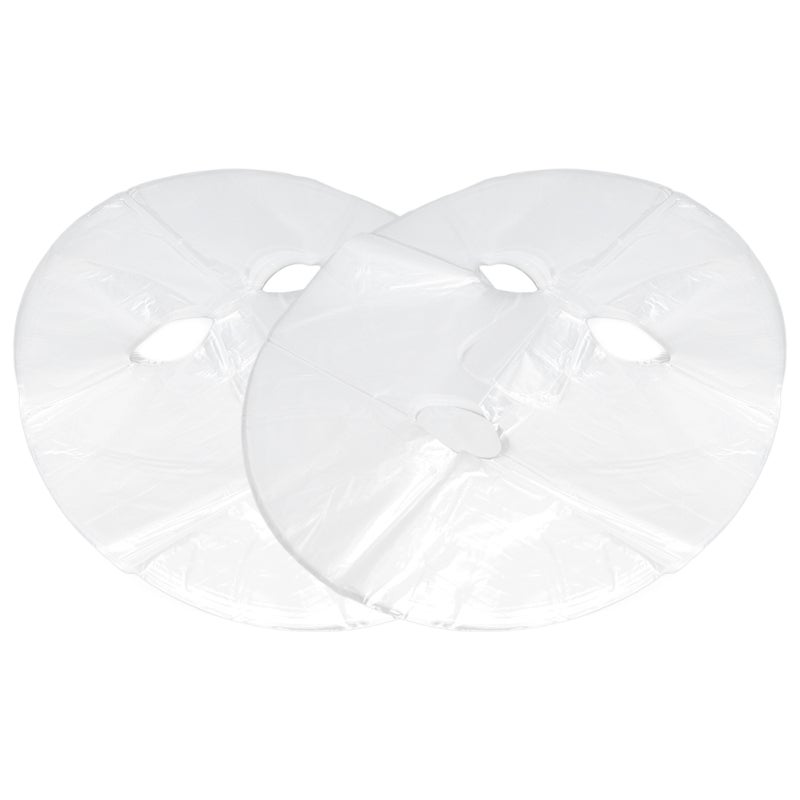 Disposable Preservative Film: 100pcs Plastic Material Moisture Locking DIY Facial Mask - Increase Temperature Easy Absorbed for Home Skin Care - Image 2