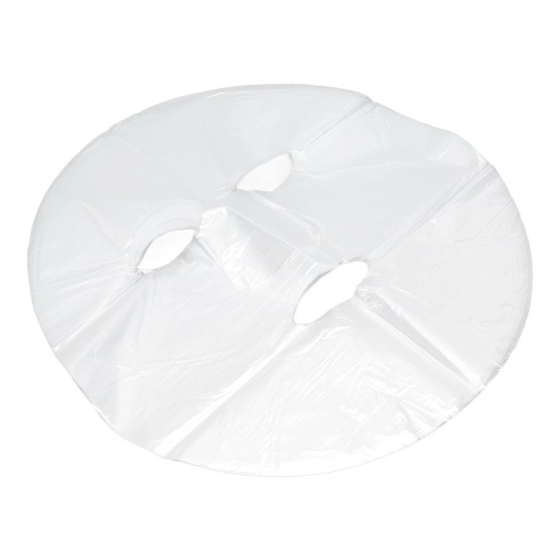Disposable Preservative Film: 100pcs Plastic Material Moisture Locking DIY Facial Mask - Increase Temperature Easy Absorbed for Home Skin Care - Image 5