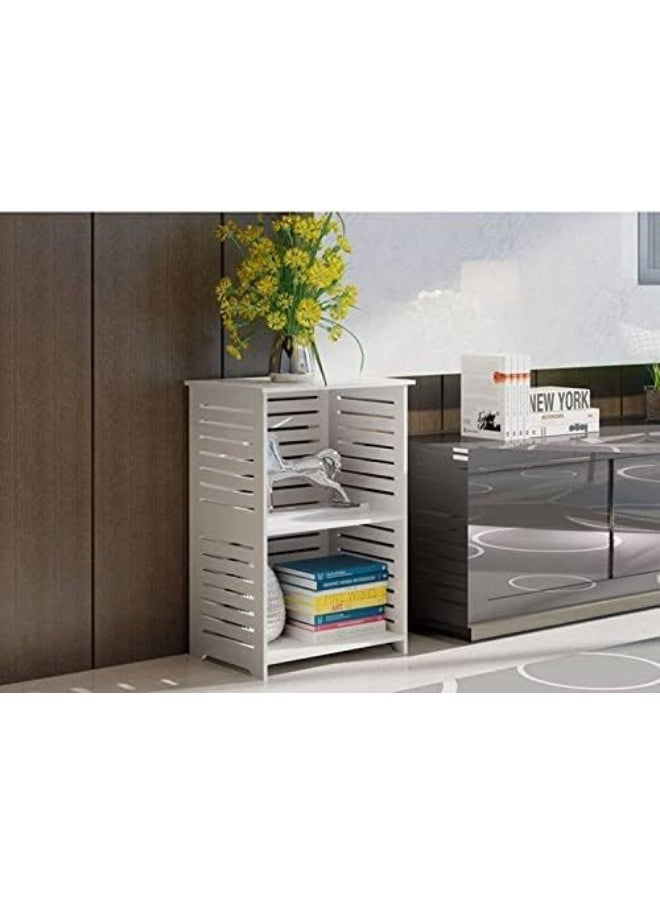 TPGP 2-Tier Bathroom Floor Cabinet/Bathroom Storage Organizer/Livingroom Shelf  - Image 3