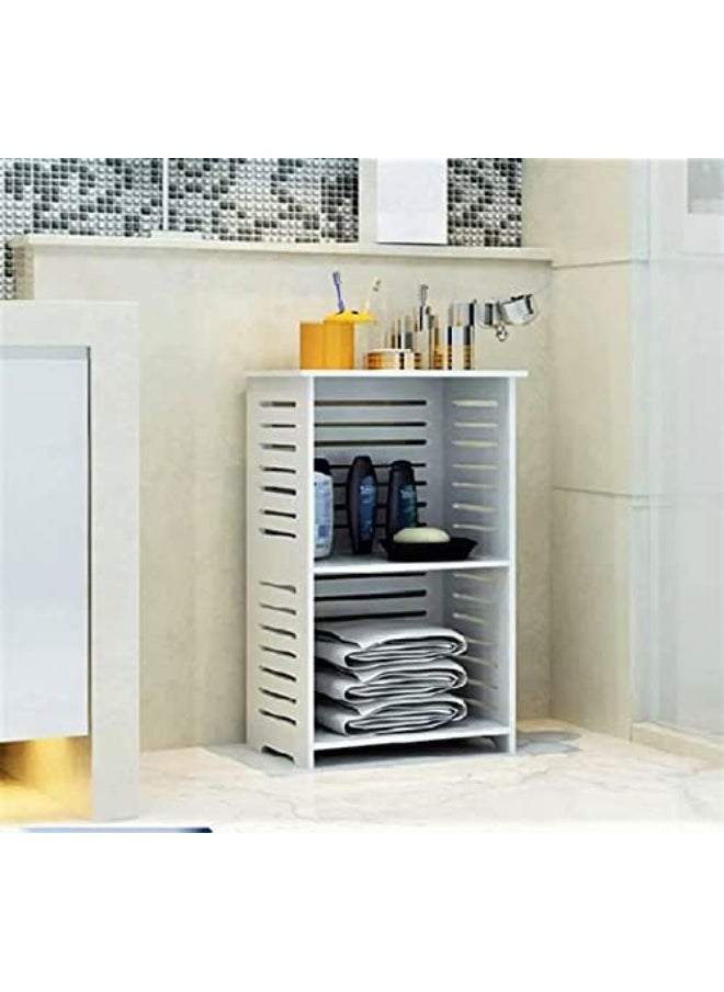TPGP 2-Tier Bathroom Floor Cabinet/Bathroom Storage Organizer/Livingroom Shelf  - Image 4