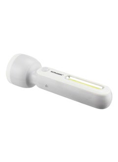 SONASHI Rechargeable LED Flashlight  1 Pc Bright LED with Charge Indicator  800mAh Battery with Continuous Working of 2 Hours  Portable and Durable Product for Emergencies and Camps SPLT-108N White  - Image 4