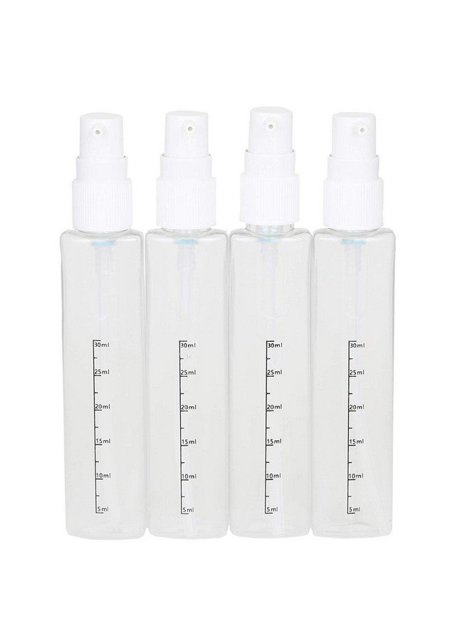 Travigo 2 Pieces 4-in-1 Travel Bottle Set, Dispenser, Includes Four 40 mL Cosmetic Toiletry Containers for Shampoo, Lotions, Skincare, Makeup Products (Gray-Pink (2-PC SET)) - Image 3