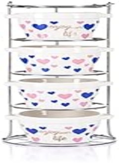 Lotus Lotus Miscato Stand Soup Mug Set (6 pie plates + 6 gateau plates + 6 bowls of soup + 6 skewers) 