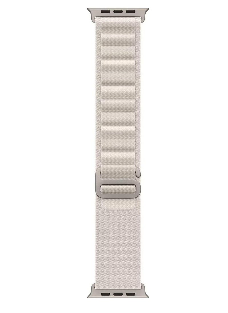 Generic - Alpine Loop Compatible with Apple Watch Ultra Band,Metal connector Rugged Woven Nylon Men G-Hook Strap for iWatch Series Ultra SE 49mm 45mm 44mm - Image 1