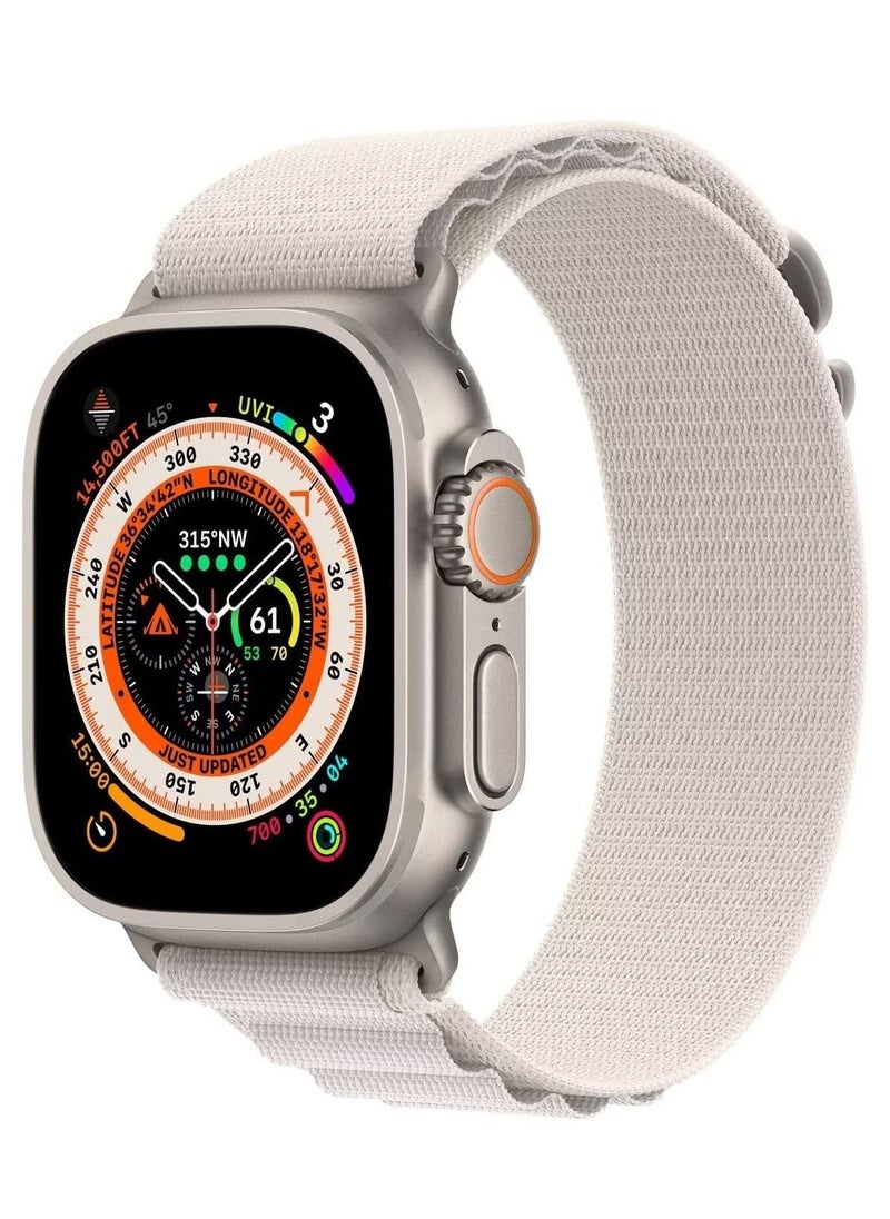 Generic - Alpine Loop Compatible with Apple Watch Ultra Band,Metal connector Rugged Woven Nylon Men G-Hook Strap for iWatch Series Ultra SE 49mm 45mm 44mm - Image 1