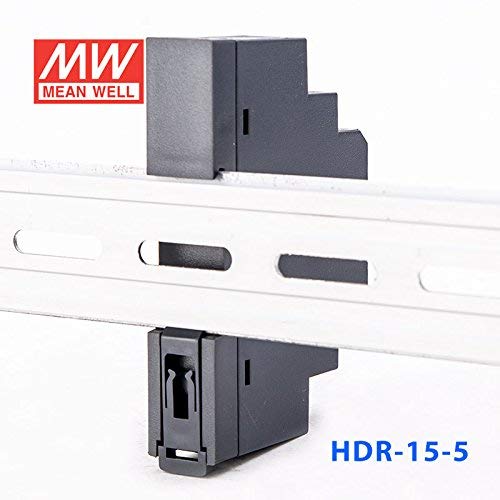 Meanwell MEAN WELL HDR-15-5 Ultra Slim Step-Shape 1SU DIN Rail Power Supply, 5V 2.4A 12W - Image 5