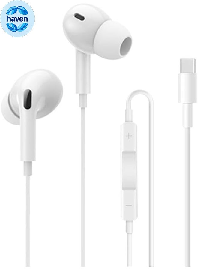 haven Haven type-c Wired in-ear Earbuds For iPhone With Microphone Z9D448B70028F6384B194Z