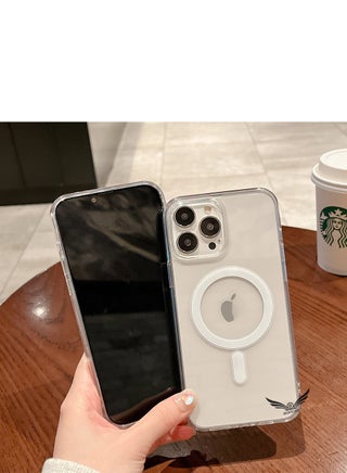 Clear Magnetic Case for iPhone 14 Pro Compatible with Magsafe Card Wallet & Wireless Chager, Screen & Camera Protection Shockproof Magsafe Cover for Apple iPhone 14 Pro - pzsku/Z9D448CF583F7EFEECA6AZ/45/_/1698758860/a0d8c525-5d65-4b0d-a760-7617449702f4