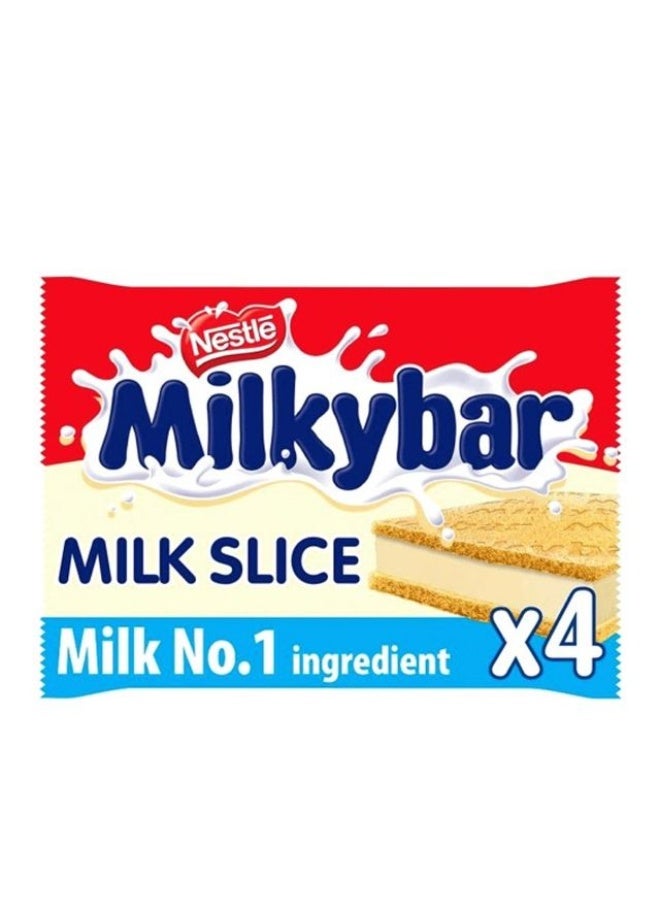 Nestle Milkybar Slice 4 x 26g - Image 1