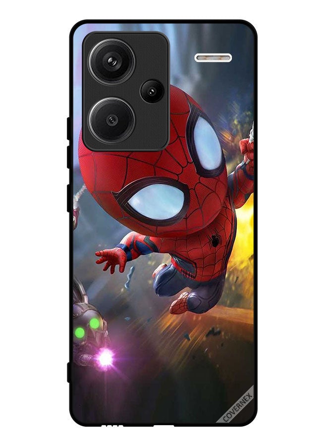 Covernex Protective Case Cover For Xiaomi Redmi Note 13 Pro Plus Spiderman In Action - Image 1