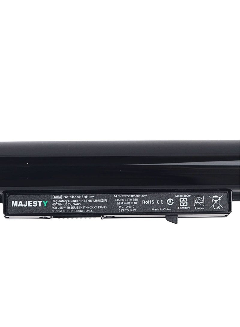 Majesty Laptop Battery OA04 Replacement for HP 15-R, 15-S, 240 G2, 250 G3, CQ14, CQ15  - Image 2