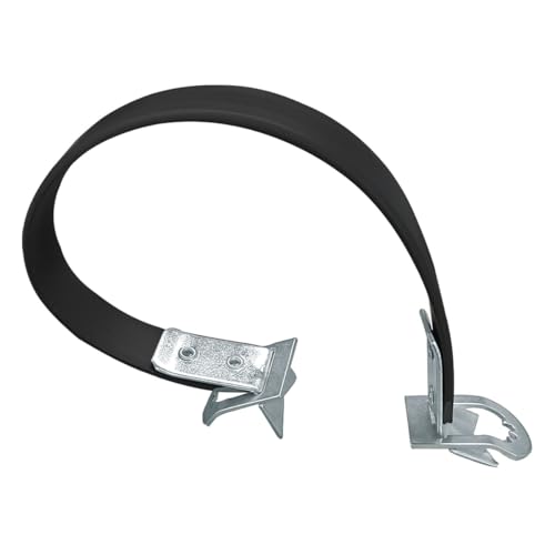 KITUREK Car Battery Carrier Strap Metal Heavy Duty Battery Lifter Auto Battery Side Lifting Strap Car Battery Mounting Bracket Car Battery Carrier for Car SUV Truck RV Flat Head - Image 1