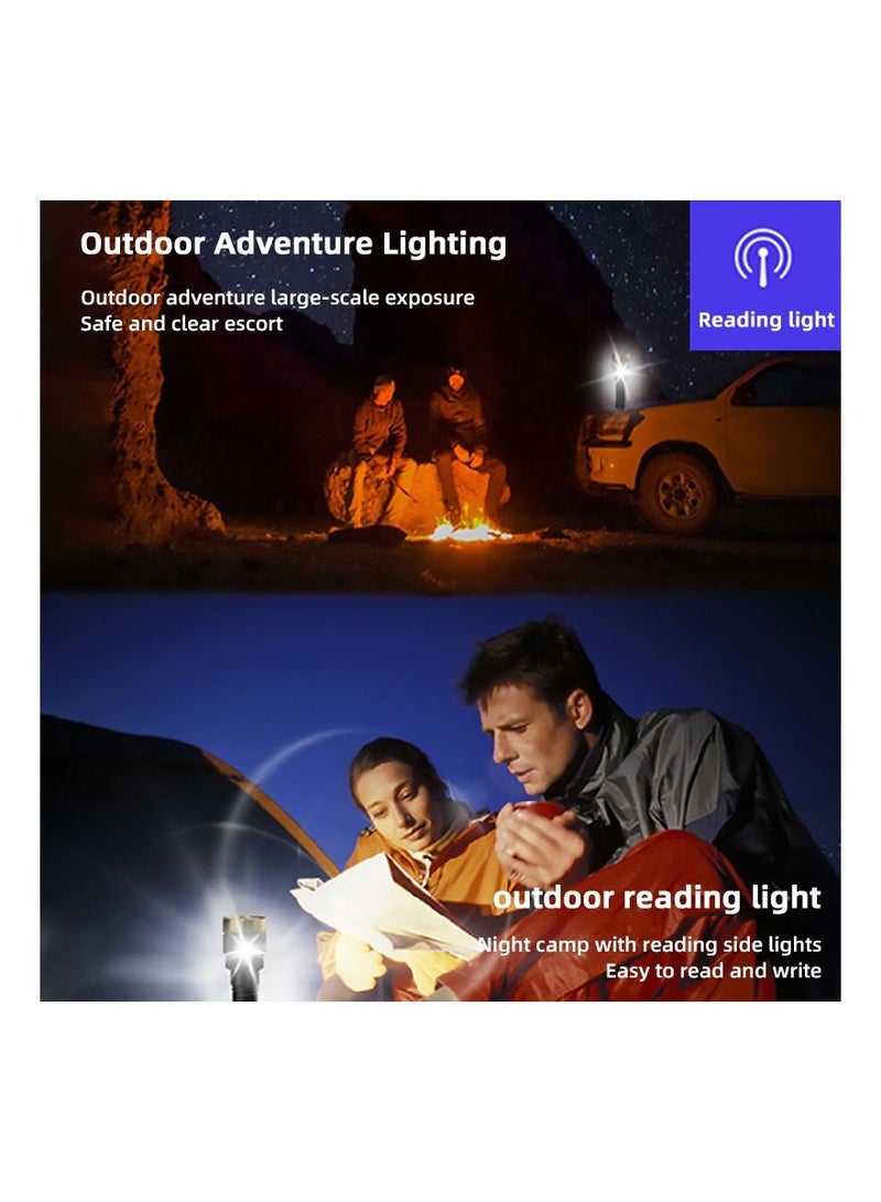 AROAQ Outdoor Portable Flashlight Rechargeable Multi-function Torch for Emergency Camping and Outdoor Camping - Image 4