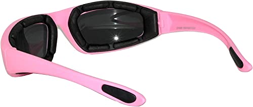 OWL Motorcycle Glasses Men Women Foam Padded Pink Frame Cycling Riding Glasses UV400 Polycarbonate Motorcycle Goggles - Image 2