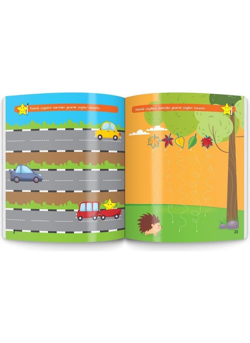 Yükselen Zeka Rising Intelligence 3-6 Years Old Home Activity Set Write-Erase Books  - Image 2