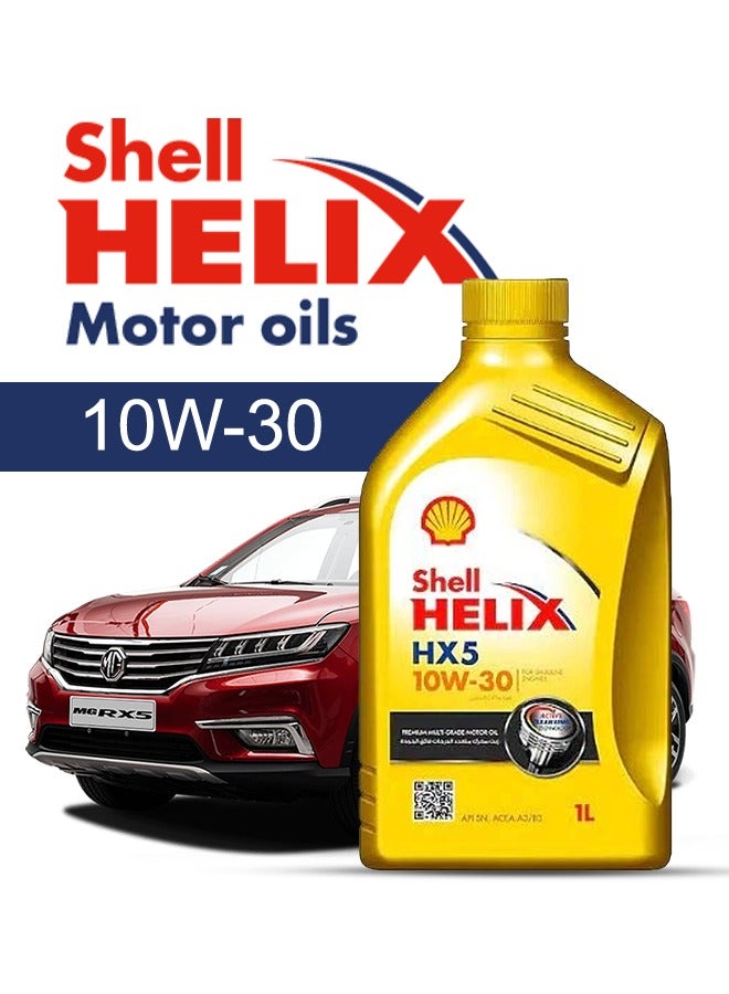 Shell Engine Oil – For MG RX  2024 - 2020, 5 Liter,  10w30 Shell - With Engine Oil Filter - 2020 2021 2022 2023 2024