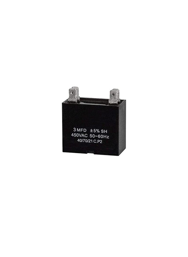 Burst Proof High Quality 2 Pin Round Capacitor with Aluminium Housing for AC Motor Compressor  - Image 1