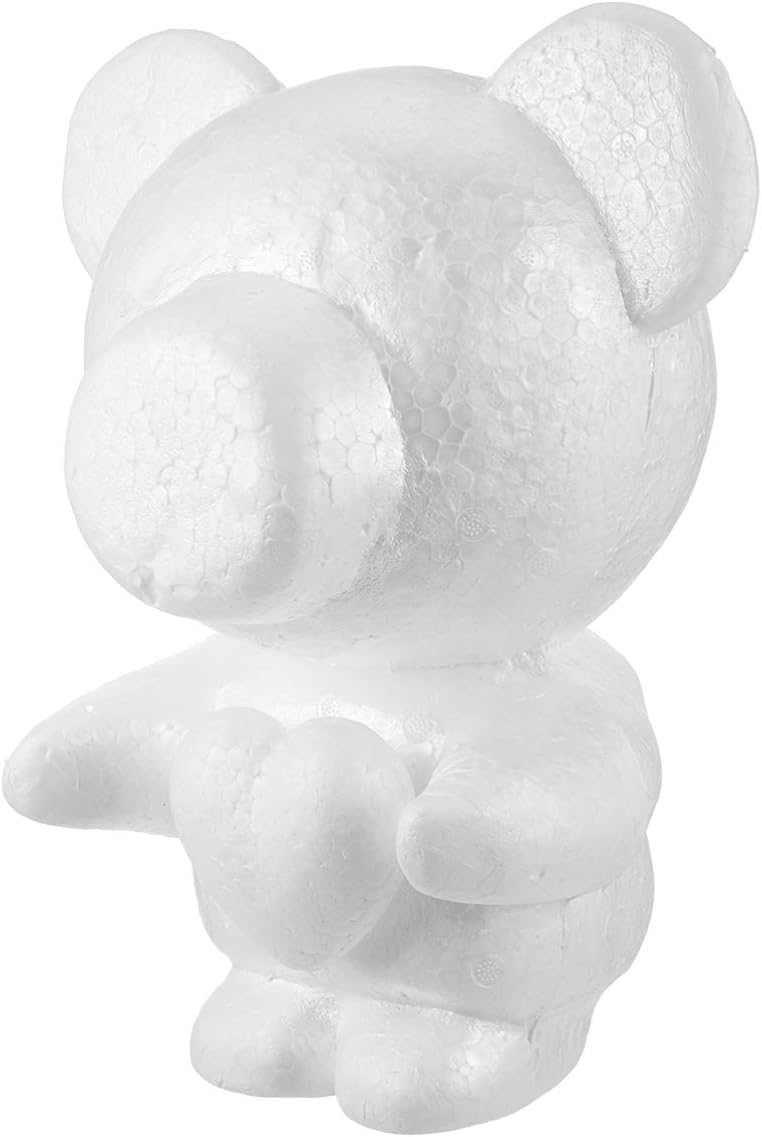 comfrt Foam Bear Shapes 35cm Polystyrene Modelling Foam Mould for Wedding Rose Bear Flower Arrangements Crafts - Image 1