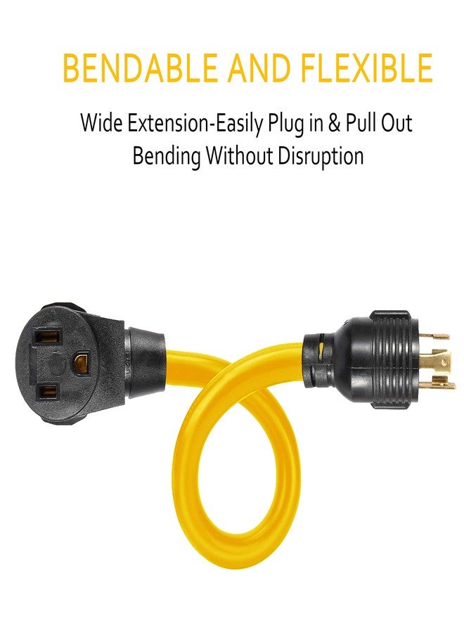 S7 Nema L14-30P to 6-50R Generator Power Cord Welder Adapter, 3 Wire, 125/250V, 10AWG, 20" Long - Image 5