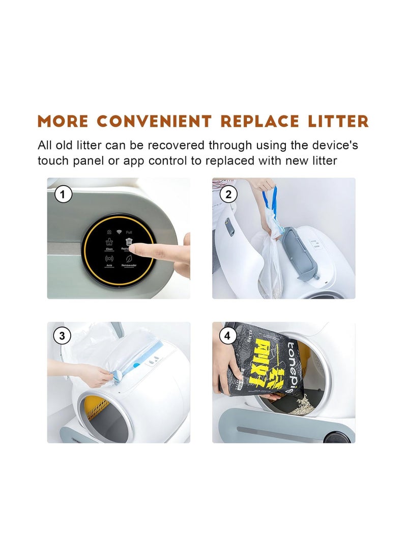 Generic - Automatic Self-Cleaning Cat Litter Box for Multiple Cats - Image 1