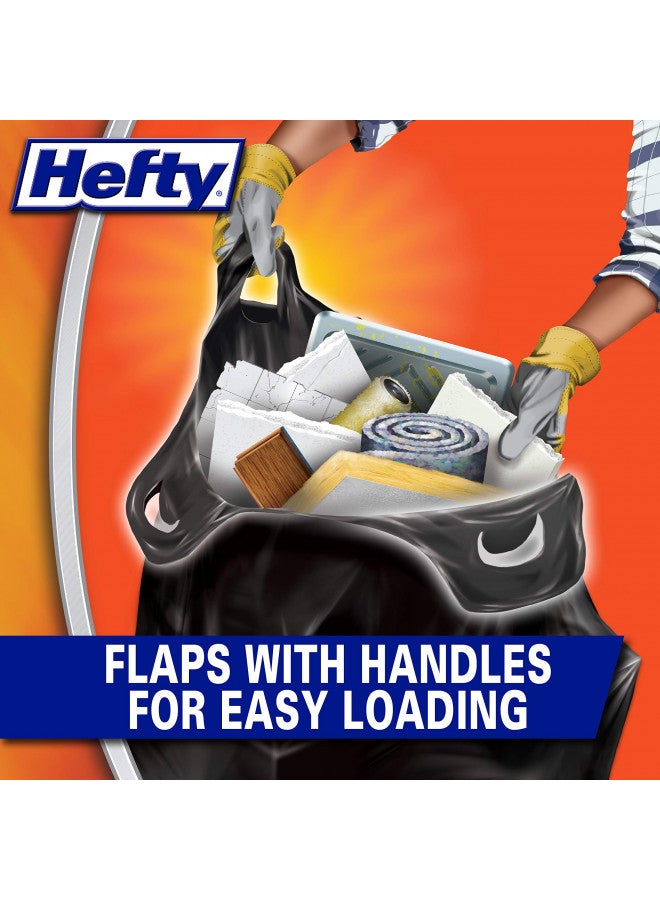 Hefty Load & Carry Heavy Duty Contractor Large Trash Bags, 42 Gallon, 26 Count - Image 2