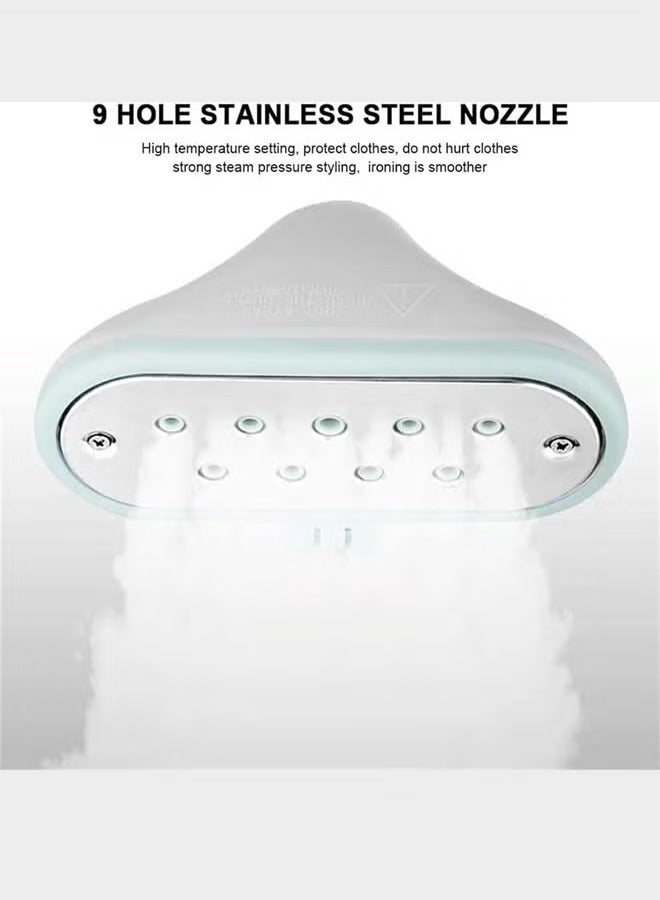 1800W Professional Standing Garment Steamer - Vertical Clothes Steamer for Wedding Dresses, Suits & Curtains - Powerful 9 Hole Poly Iron with 1.7L Water Tank  - Image 4