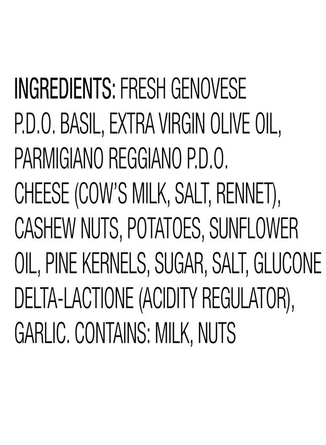 MANTOVA Compagnia Sanremo Basil Pesto with Cheese, 6.7 oz, (Pack of 1) - Authentic Italian Pesto Sauce - Rich, Savory Flavor with Fresh Basil, Grated Cheese & Extra Virgin Olive Oil - Perfect for Pasta, Sandwiches, Dips & Marinades - Image 4