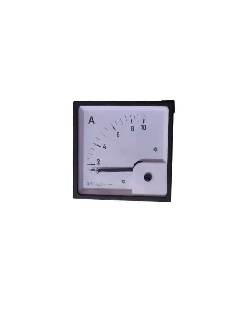 AC Analogue Panel Ammeter 96x96 CT Type Secondary 1A ERI96 ESI96 - Image 1