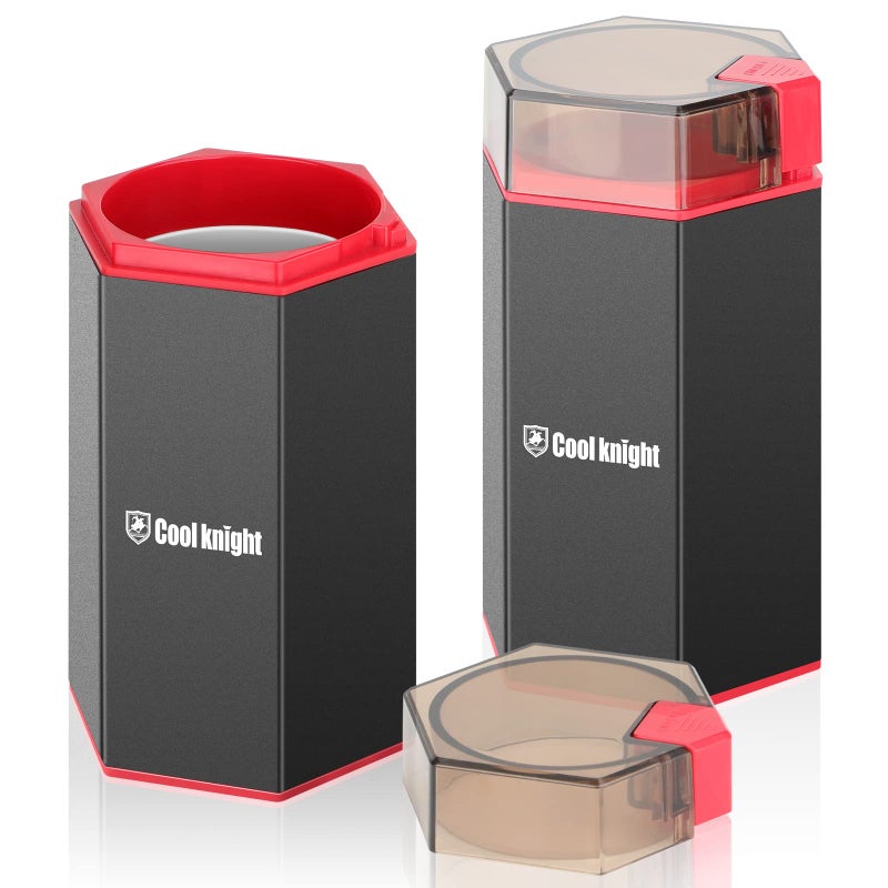 COOL KNIGHT Electric Pill Crusher Suitable for Grind and Pulverize Multiple Pills Small or Large Medication and Vitamin Tablets to Fine Powder