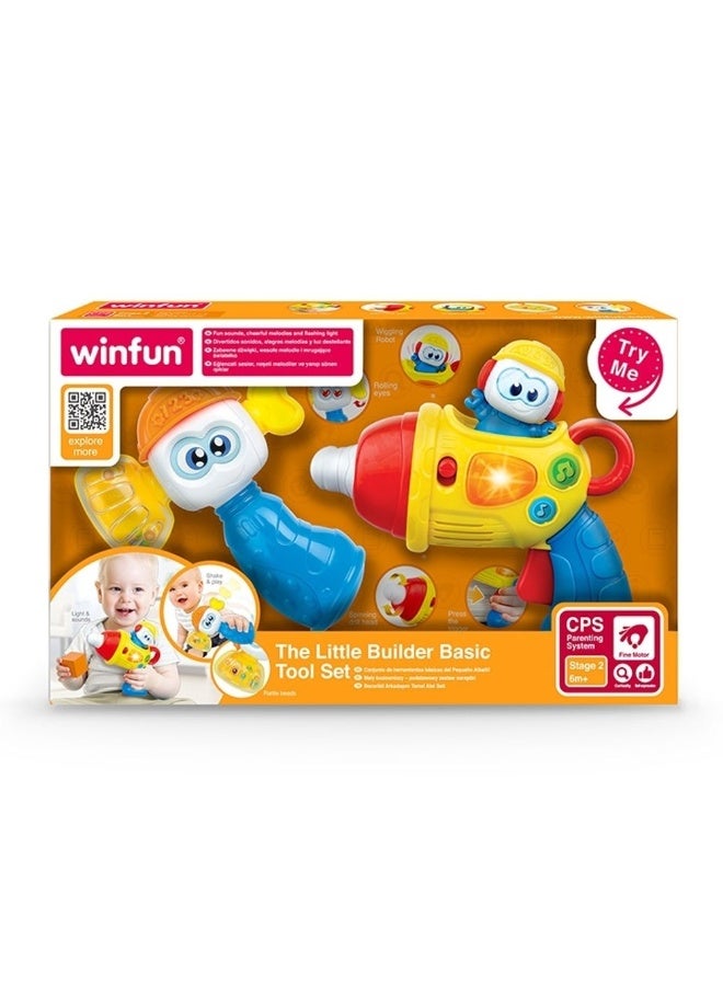 WinFun The Little Builder Basic Tool Set (Pack Of 2) - Image 1