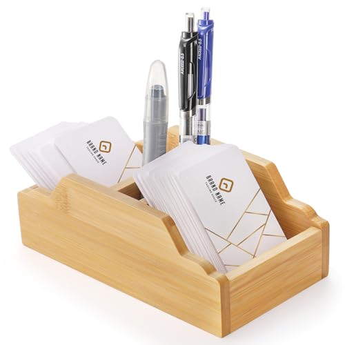 Dicunoy 2 Pack Small Sugar Packets Holder, Bamboo Tea Bag Organizer, 4 Sectionals Tabletop Organizer Caddy for Honey Sticks, Stir Sticks, Sweetener, Coffee Stirrers, Church Kitchen, Countertop - Image 4