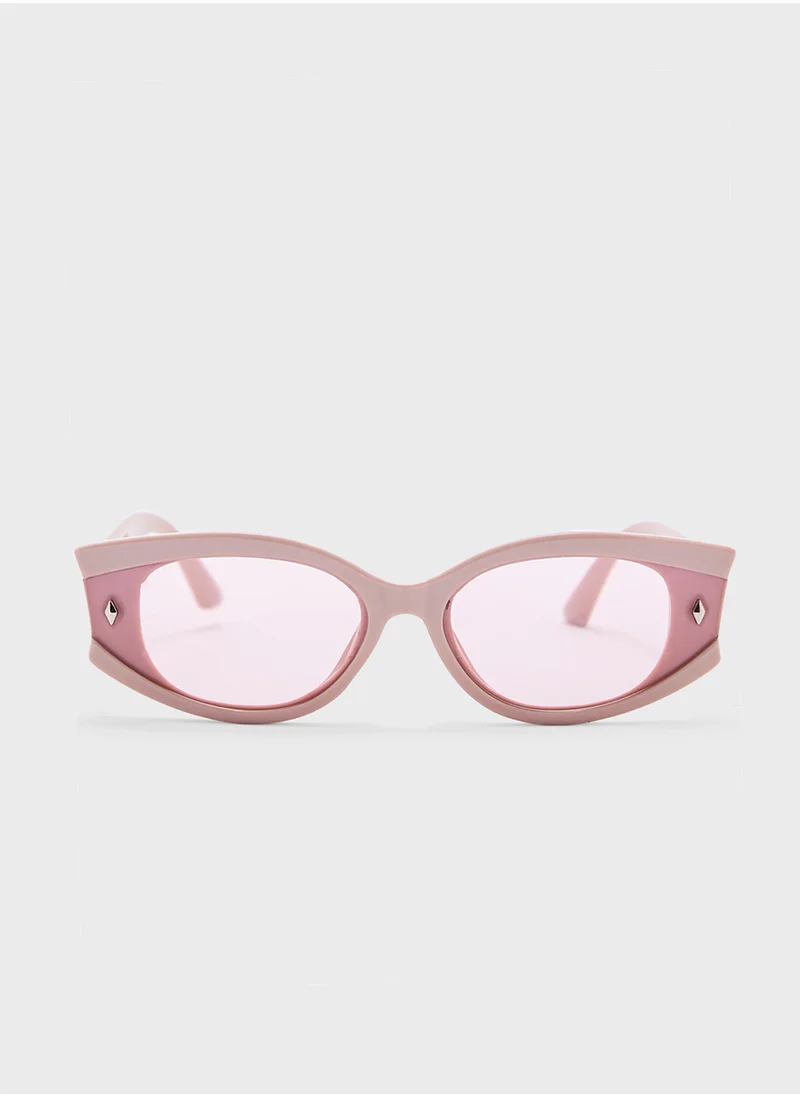 جينجر Cat Eye Sunglasses