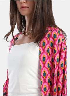 Carina Peacock Pattern Kimono  - Image 3