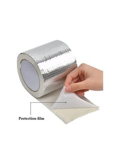 RAQTA Super Waterproof Tape – Outdoor Leak Repair Aluminum Butyl Tape, Permanent Leak-Proof All-Weather Patch  - Image 2