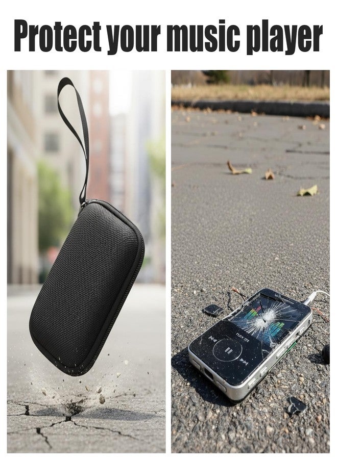 worfty Carrying Case for HiFi H2 MP3 Player for Surfans F20 HiFi MP3 Music Player(Case Only) (Black) - Image 4