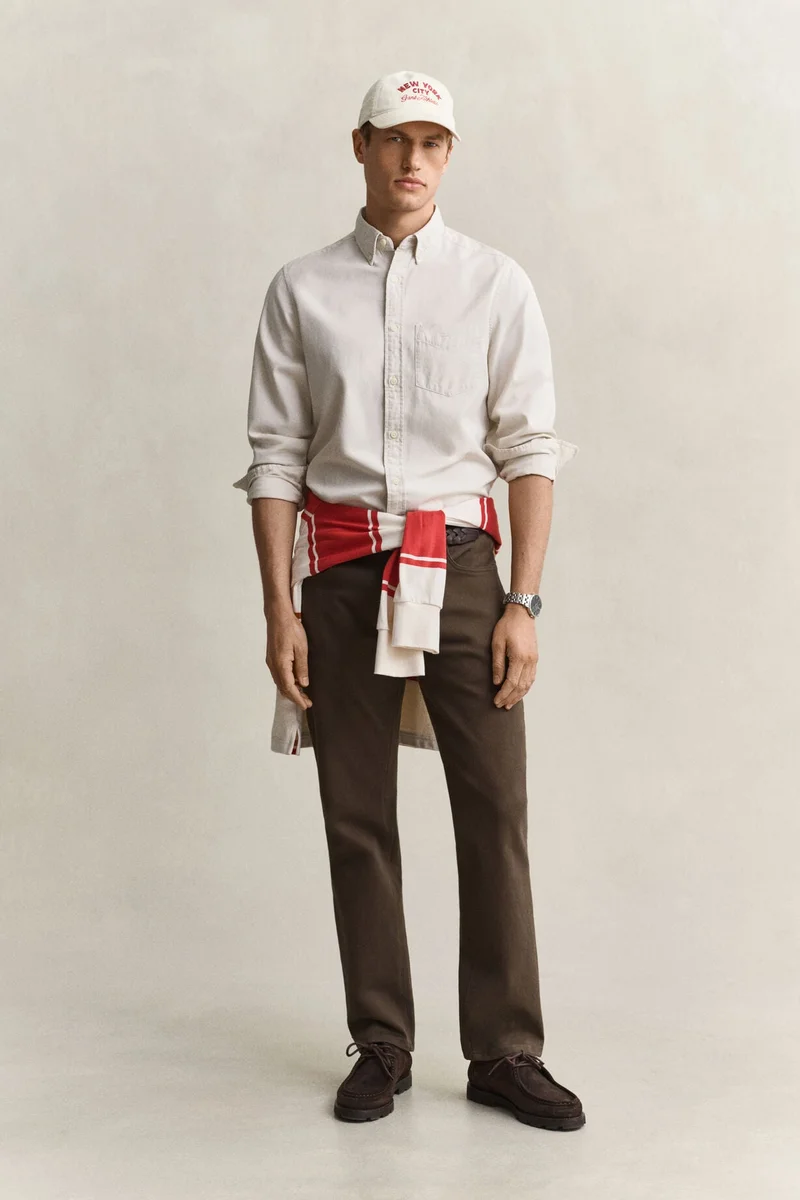 Gant Regular Garment Dyed Twill Shirt